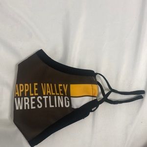 Apple Valley Wrestling Face Mask